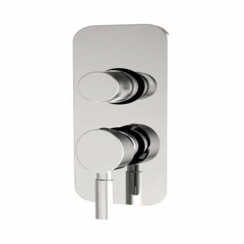 Single Lever Concealed Mixer & Diverter High Flow & Three Outlet Chrome